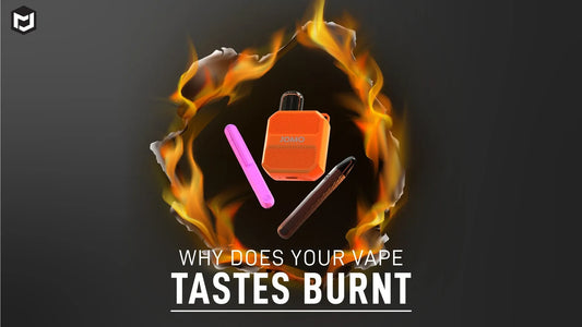 Why Does Your Vape Taste Burnt? Causes and Solutions