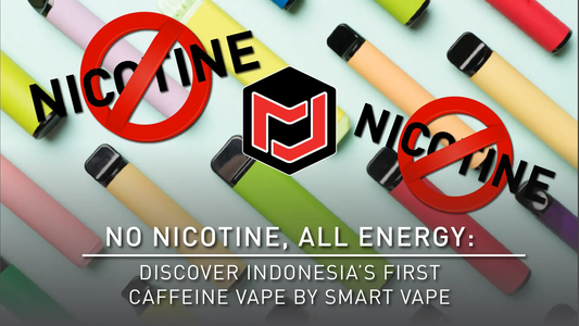 No Nicotine, All Energy: Discover Indonesia’s First Caffeine Energy Pod by Smart Vape Factory