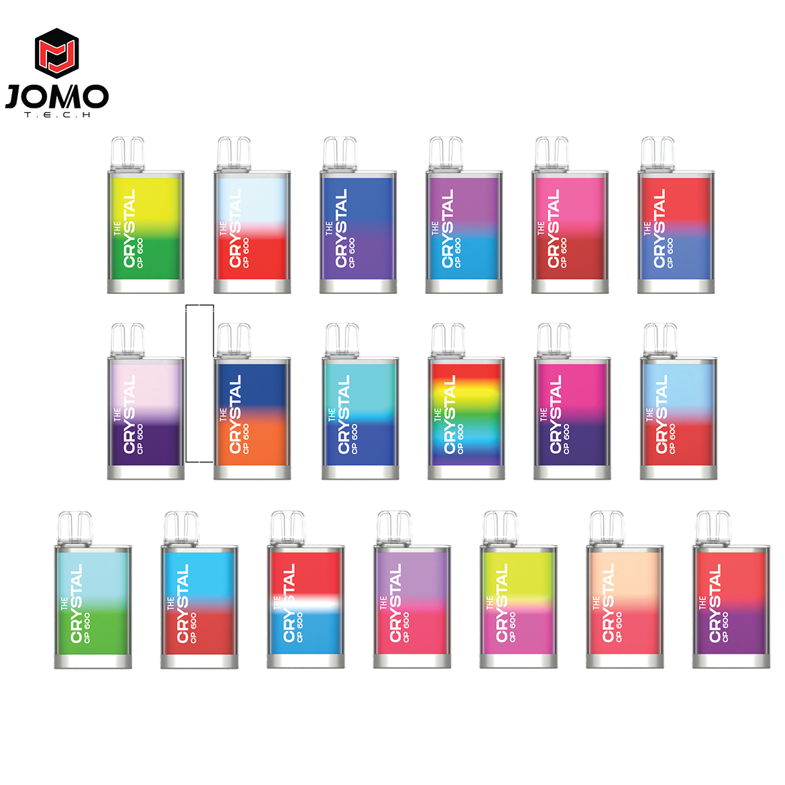 The Crystal CP600 600 Puffs Disposable Vape Jomotech The Crystal CP600 600 Puffs Disposable Vape Jomotech