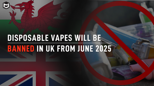 Disposable vapes will be banned in UK from June 2025
