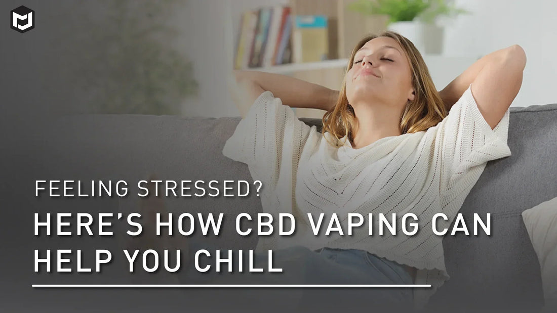 Feeling Stressed? Here’s How CBD Vaping Can Help You Chill