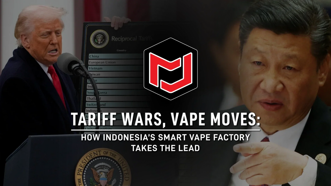 Tariff Wars, Vape Moves: How Indonesia’s Smart Vape Factory Takes the Lead