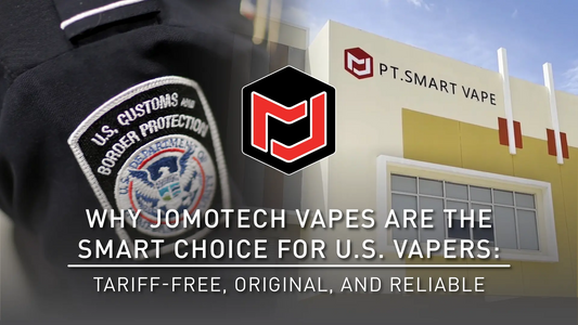 Why Jomotech Vapes Are the Smart Choice for U.S. Vapers: Tariff‑Free, Original, and Reliable