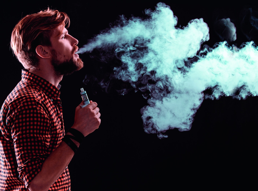 What is the difference between puff cigarette smoke vs. steam?