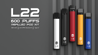 L22 600 Puffs Refilled Pod Kit