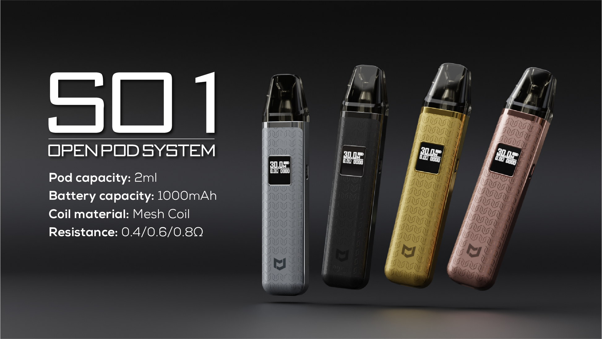SO1 Open Pod System Jomotech SO1 Open Pod System Jomotech